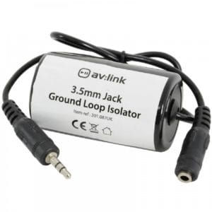 Lithe Audio 01589 3.5MM Jack Ground Loop Isolator