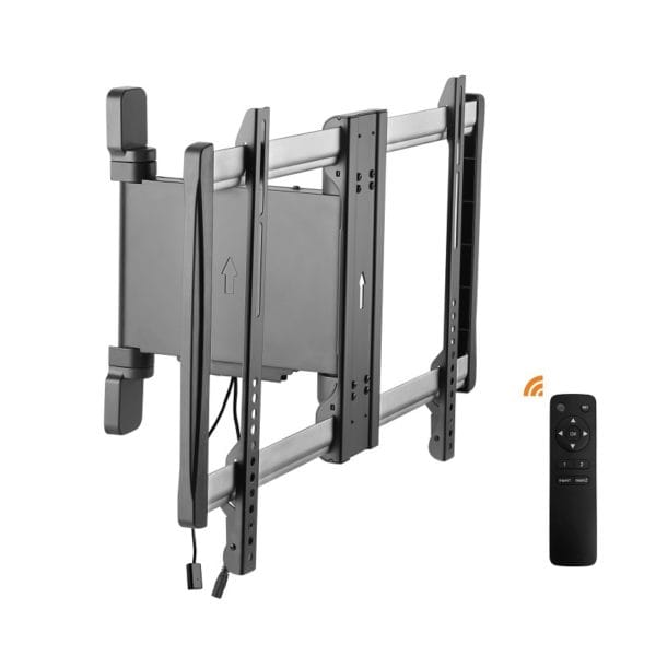 Lithe Audio 06301 Motorised Curved or Flat Panel Wall TV Mount with remote