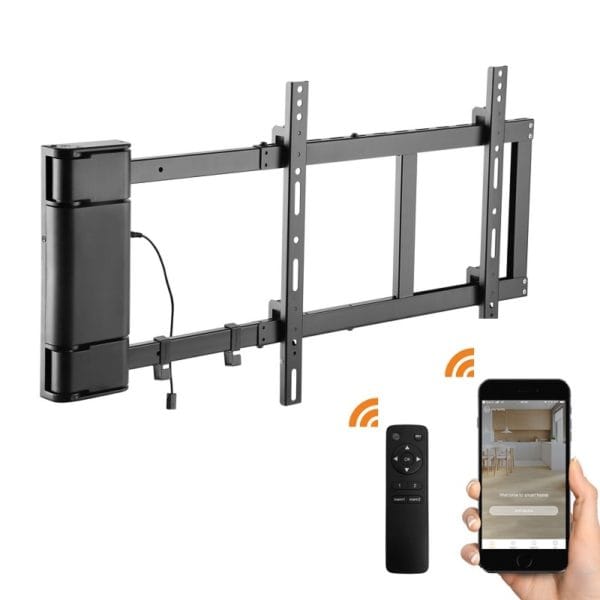 Lithe Audio 06310 Motorised 900 Wall TV Mount with Smart Hub & remote