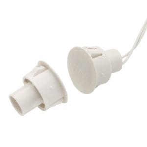 EL-MS-11RT Recessed Door contact with screw terminal in white