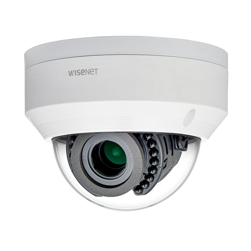 Samsung LNV 6070R 2M H264 NW IR Dome Camera With IP66 IK10 support