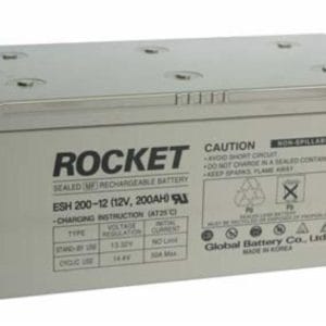 Rocket ESC 200-12 sealed lead acid battery