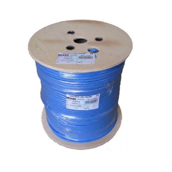 Belden 7965E Cat 6 Cable, U/UTP, PVC, 4 Pair, AWG 23, Indoor CPR Eca