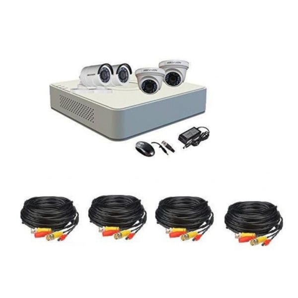 Hikvision DS-J142I NVR 4CH Combo Surveillance Kit