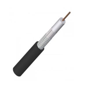 TRIAX 150026 KOKA RG6 PE black Cable