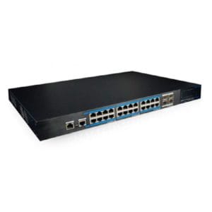 UTEPO UTP7524GE-POE-4GF 24 Gigabit PoE Ports Managed Ethernet Switch