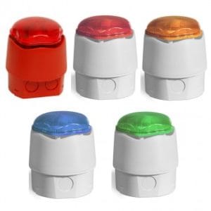 Hoyles 32 Tone Sounder Strobe 9-30vdc with deep base