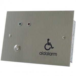 Hoyles A600F Disabled Person Toilet Alarm Stainless Steel Controller