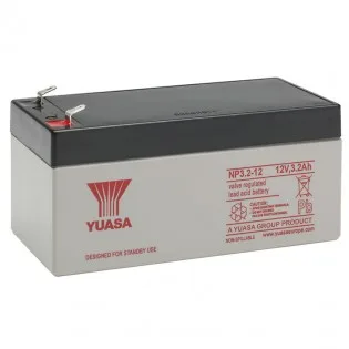 Hoyles BAT12V3300LA Rechargeable sealed 12v 3.3Ahr lead acid battery