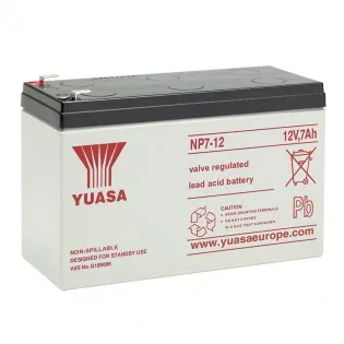 Hoyles BAT12V7000LA Rechargeable 12v 7.0Ahr sealed lead acid battery