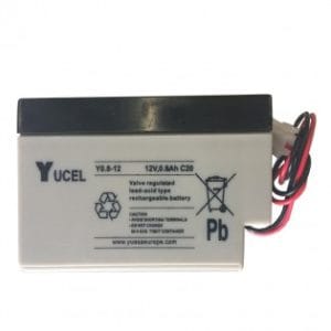 Hoyles BAT12V800LA Rechargeable 12v 800mAhr sealed lead acid battery