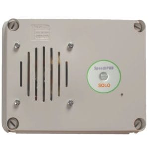Hoyles CSA-Podw24 Weather Proof SpeechPOD PIR Voice Warning System 8-28Vdc