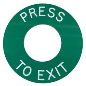 Hoyles S1712WGB Green Dome Push Button Surface Mount IP66 Rated