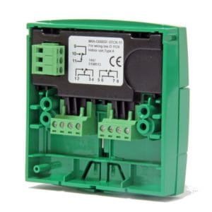Hoyles MCP-GS-33 Resettable Triple Pole call point in Green