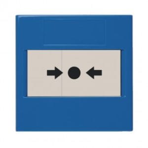 Hoyles MCP-BS-11 Resettable Dpco call point in Blue