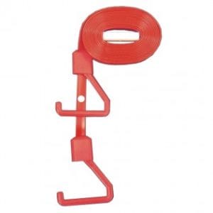 Hoyles S1600AL-R Red - 3m Replacement Anti - Ligature hygienic pull cord