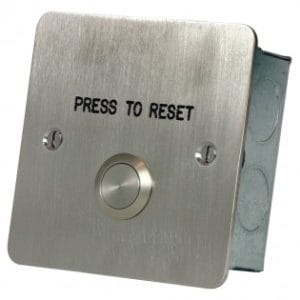 Hoyles S1708S Press to Reset button Stainless steel
