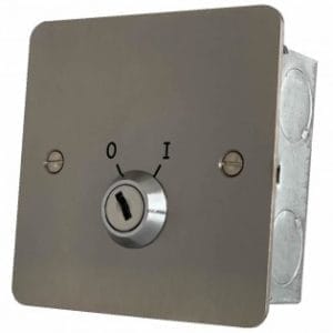 Hoyles S1709ST1 Two position keyswitch trapped in the ON position