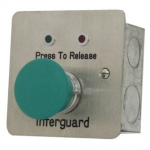 Hoyles S1712sgptr Press to Release mushroom button with LEDs