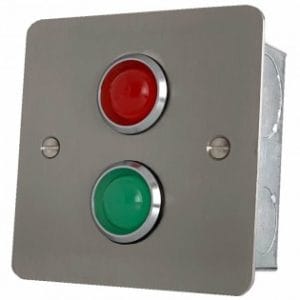 Hoyles S1717SJM Door status indicator, Red / Green jumbo LEDs and sounder