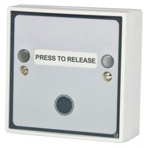 Hoyles S1718PRG Press to Release button with Red and Green door status LEDs