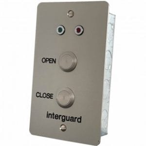 Hoyles S1728S Open - Close buttons with door status LEDs