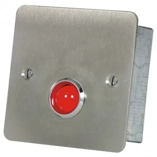 Hoyles S1736SR Red Overdoor Light Stainless Steel