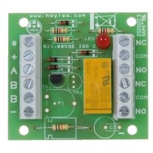 Hoyles Transistorised double pole relay module PNP version