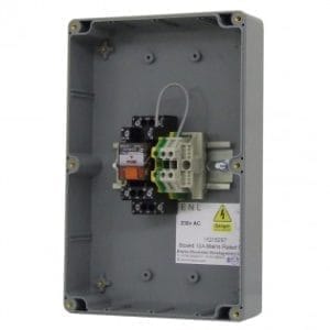 Hoyles VQ16297 Boxed 10A Mains Rated Relay IP65 rated enclosure
