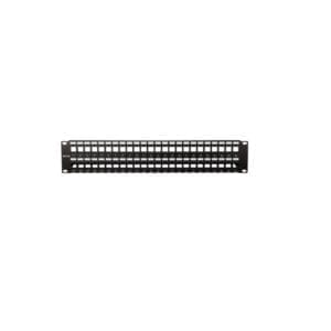 Avalon Cat6 48 Port Unshielded Patch Panel - 2U - Blank