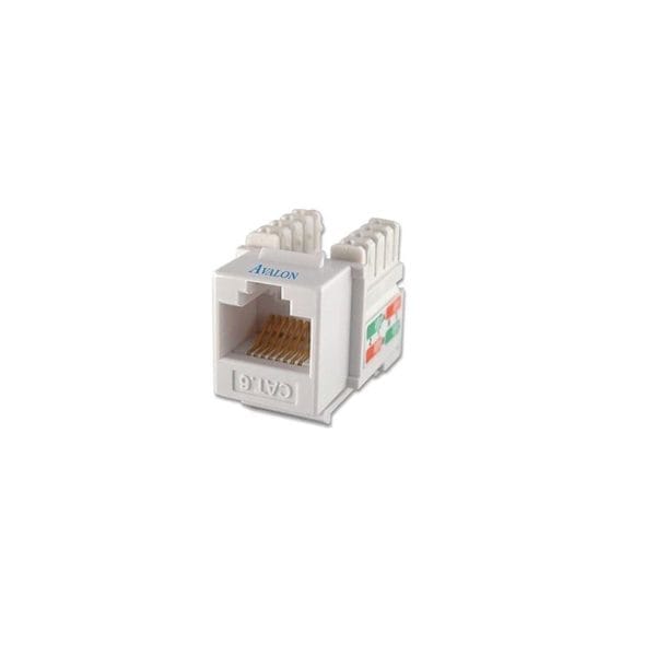 Avalon Cat6 UTP 90 Degree Keystone Jack