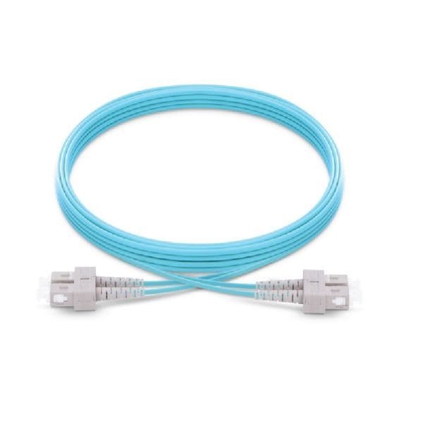 SC-SC OM4 Multimode LSZH Fiber Patch Cord