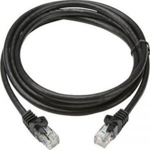 Genuine Cat 6 UTP 23AWG Network Cable Black 5meter