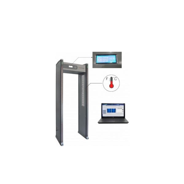 Vantage VV-MTD1Z-DFX2 Door Frame Temperature & Metal Detector