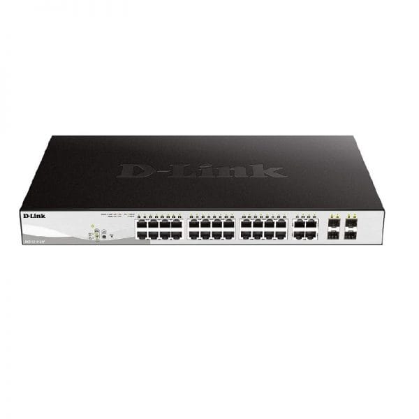 D-Link DGS-1210-28P 28-Port Gigabit Smart Managed PoE Switch