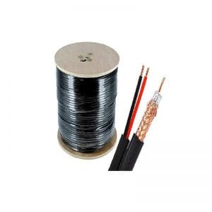Saat Digital RG59 & Power Pro Coaxial Cable for CCTV Camera