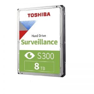 Toshiba 8TB Surveillance 3.5” Internal Hard Drive