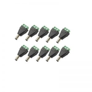 DC Male connector 9nos