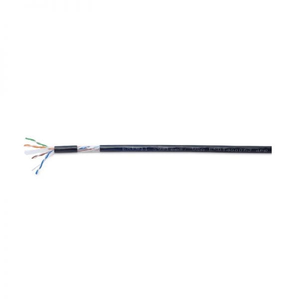 ExTell Black UTP CAT6 Cable Outdoor PE 305m Drum