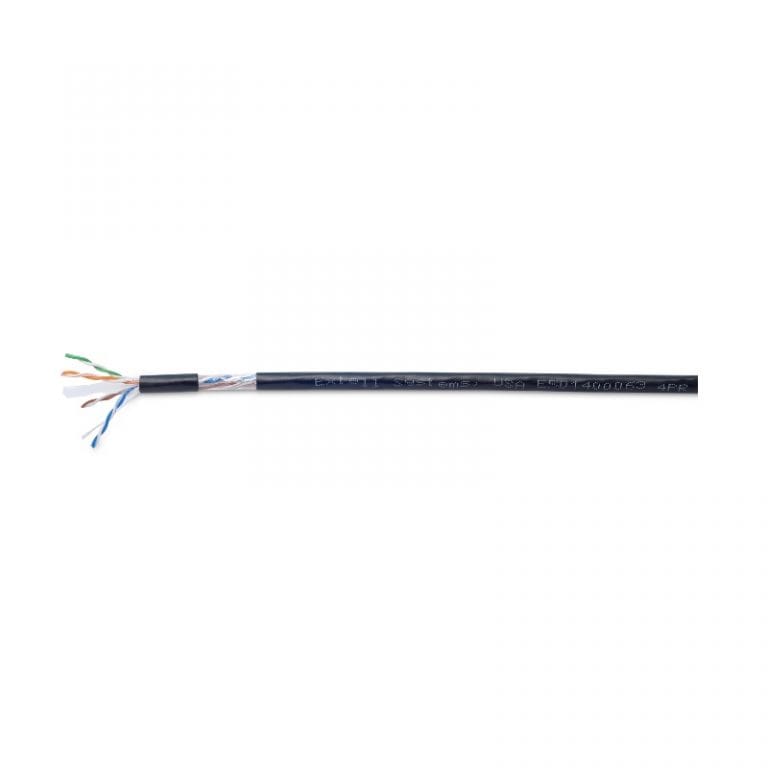 ExTell Black UTP Cable Outdoor PE 305m Drum | Security Supplies UAE