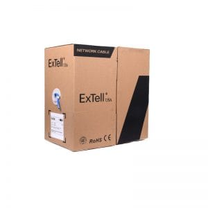 ExTell Blue UTP CAT6 23AWG Indoor 305m Pull Box