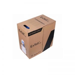 ExTell Blue UTP CAT6 23AWG Indoor 305m Pull Box