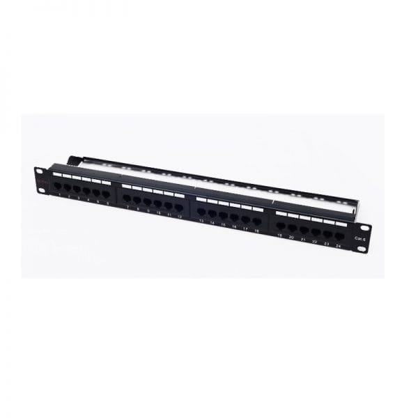 ExTell CAT6 Patch Panel 24 Port RJ45