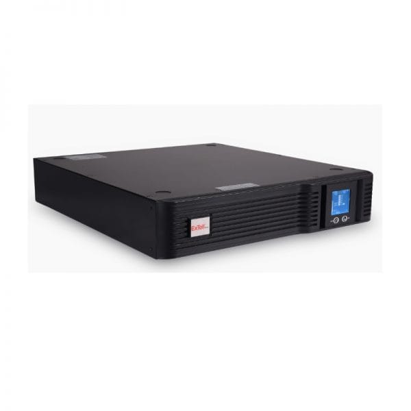 ExTell Sleek RM Series Single Phase IN and OUT, 1KVA with Internal Battery