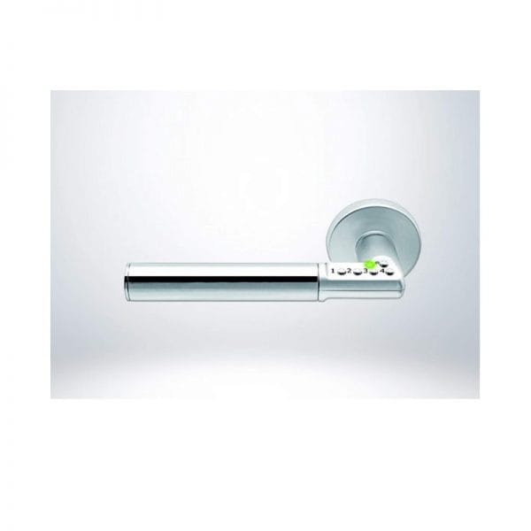Yale Digital Code Left Handle For Door - Silver