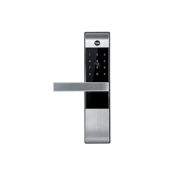 Yale YDM3109 Digital Door Lock, Silver/Black,