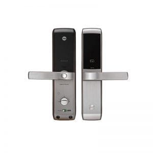Yale YDM3168 Digital Door Lock, RFID, Keypad, Silver