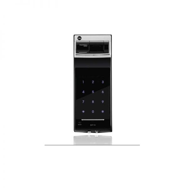 Yale YDR4110 Digital Rim Lock, Fingerprint, Keypad, Black