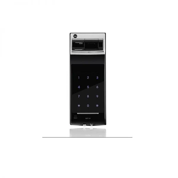 Yale YDR4110 Digital Rim Lock, Fingerprint, Keypad, Black