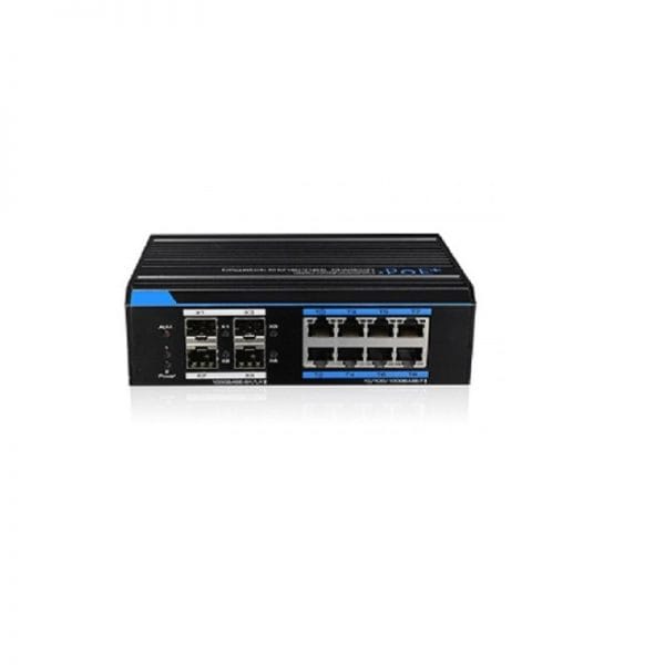 Utepo UTP7308GE-POE 8 Ports Industrial Full Gigabit PoE Managed Switch